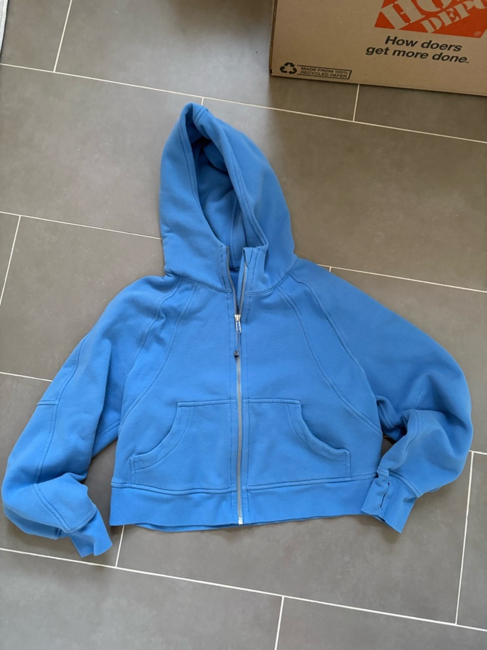 Lululemon Scuba Cropped Full Zip XS/S
